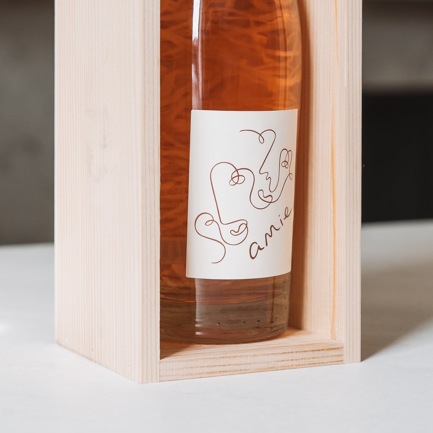 Amie Rosé Engagement/Wedding Gift Box