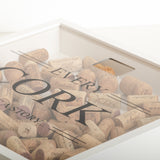 NEW! Large cork memory box frame