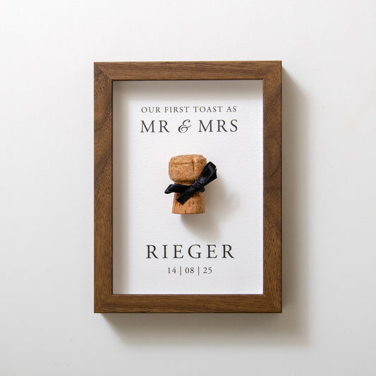 Our first toast cork saver frame