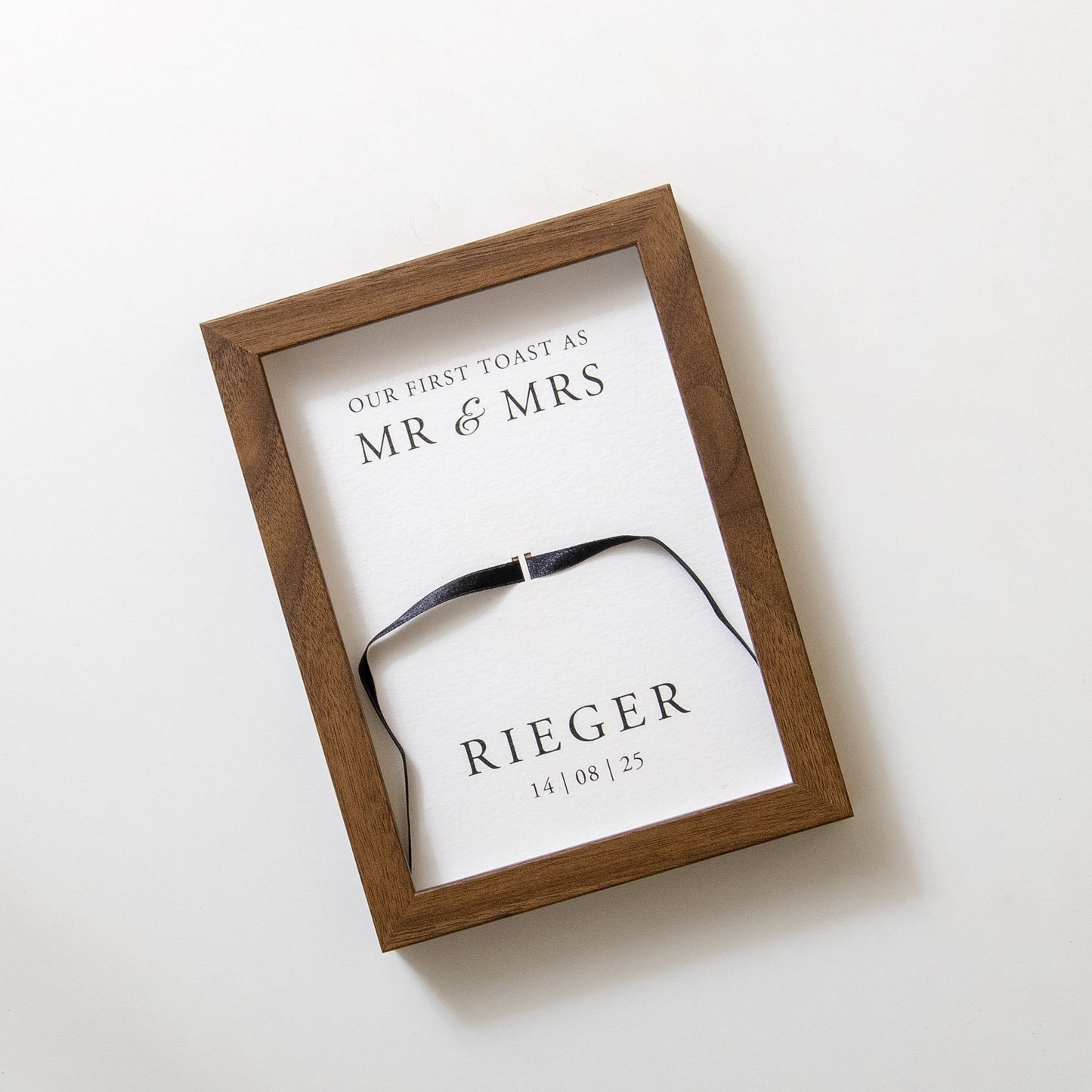 Our first toast cork saver frame