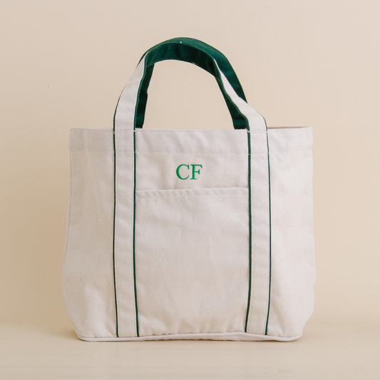 Personalised Embroidered Tote Bag - Stag Design