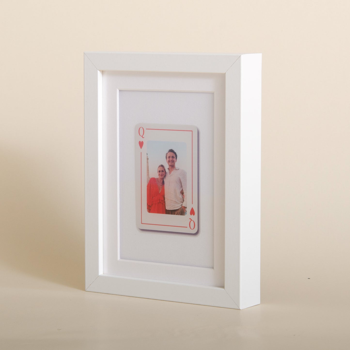 Personalised Playing Card Photo Frame