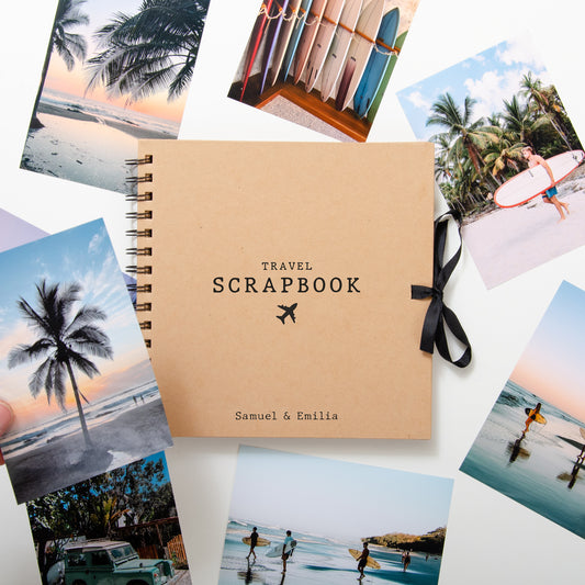 Travel scrapbook