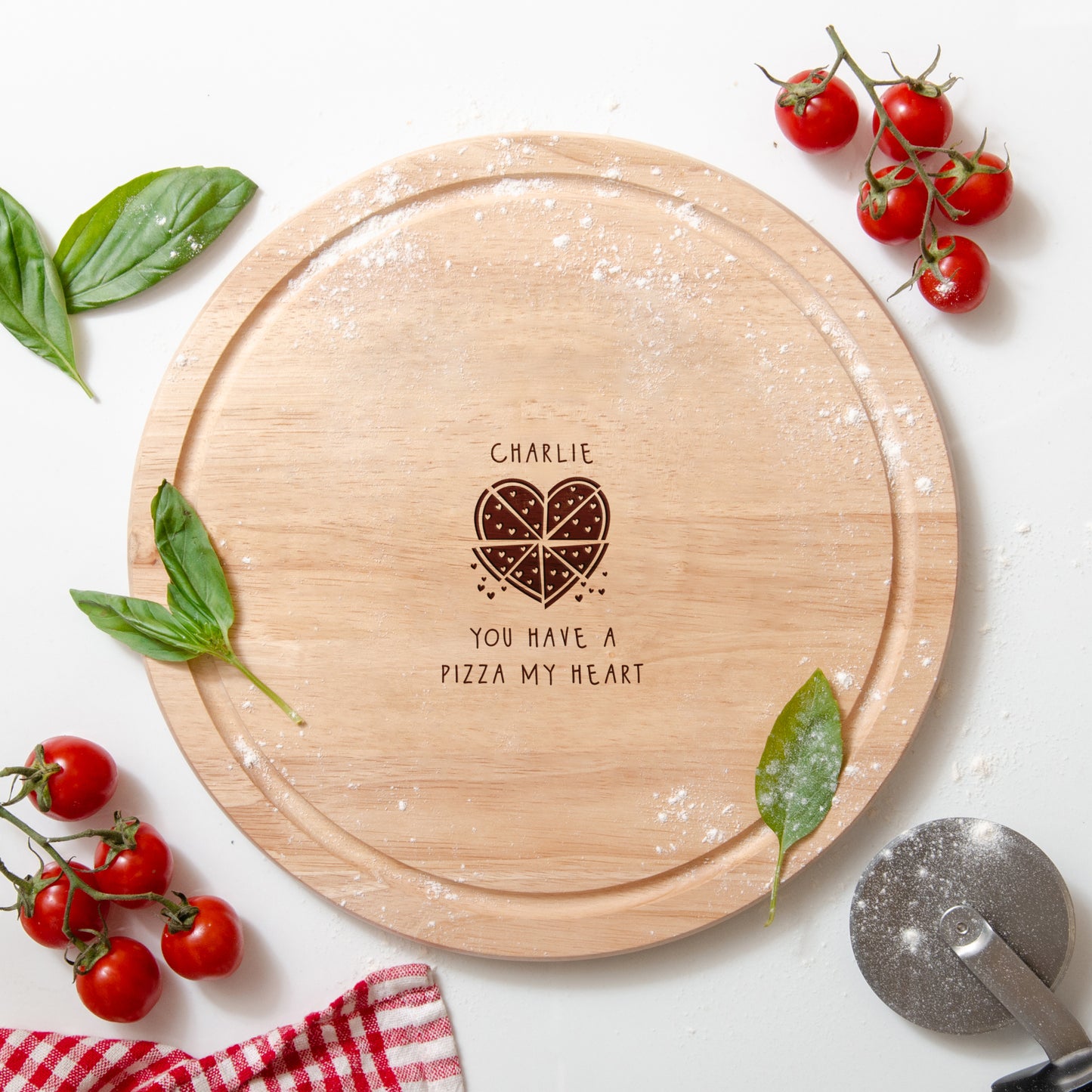 Valentine's Day Pizza Board