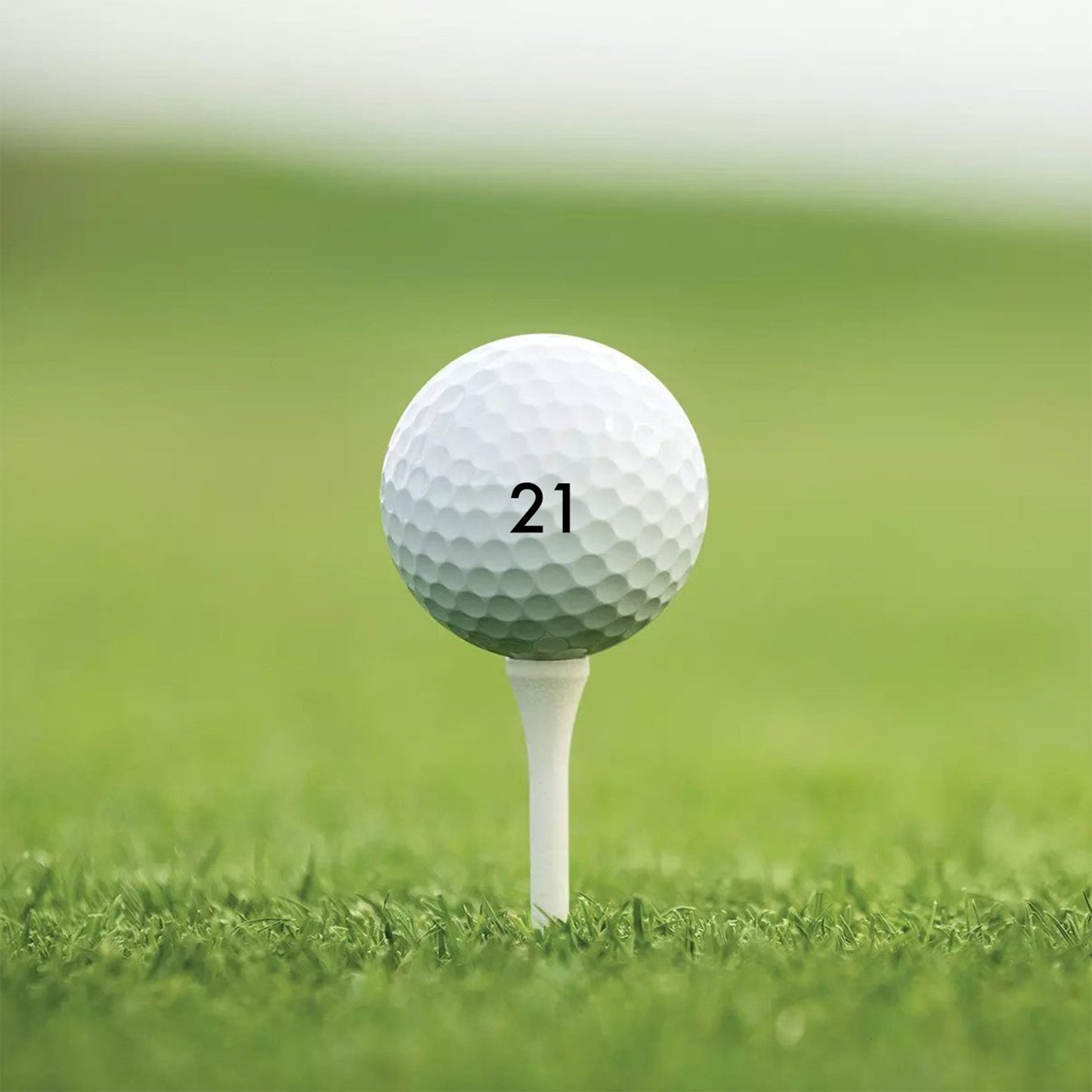 Personalised golf ball