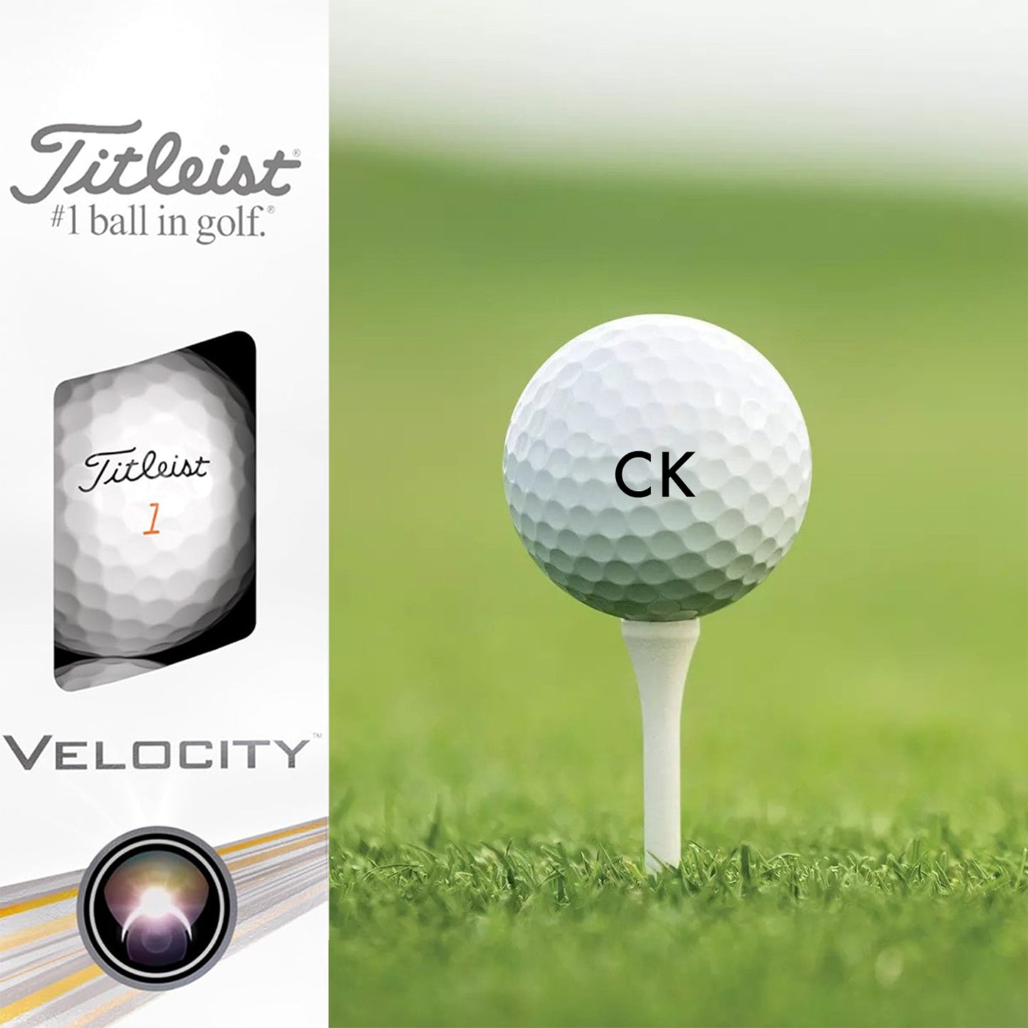 Personalised golf ball