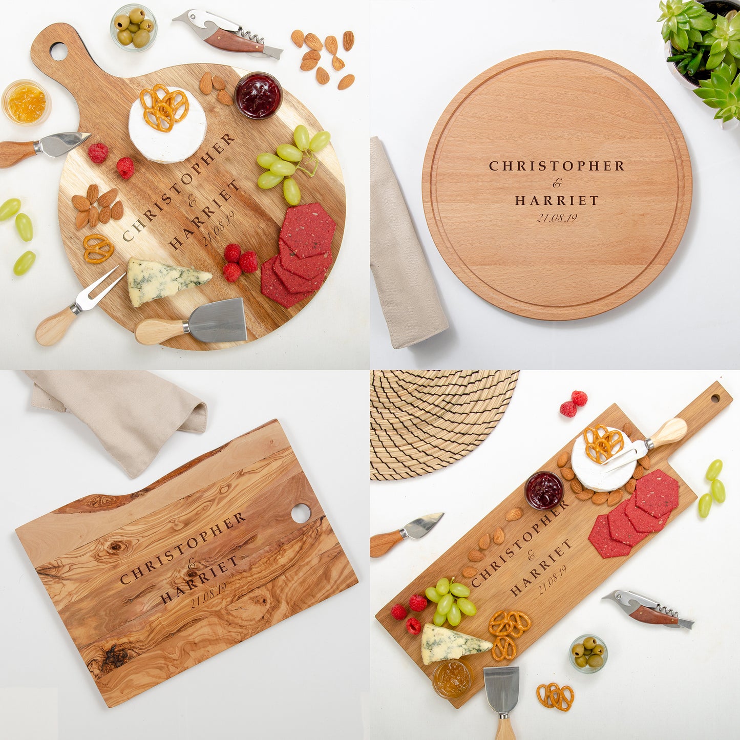 Personalised Wedding Premium Chopping Board