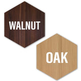 Whisky wood, wine barrel, walnut or leather cufflinks - Stag Design