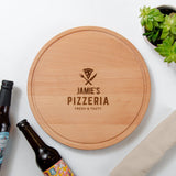 NEW! Personalised Pizza Serving Board - Stag Design
