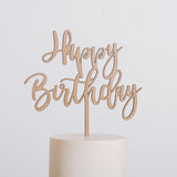 NEW! Happy Birthday cake topper - Stag Design
