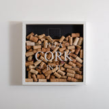 NEW! Large cork memory box frame - Stag Design