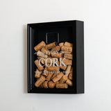 'Every cork tells a story' frame - Stag Design