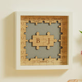 Personalised jigsaw frame - Stag Design