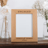 Engagement photo frame
