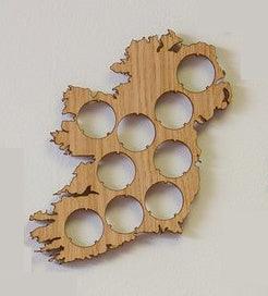 Beer Cap Ireland Map - Stag Design