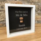 The first toast, cork saver memory box frame - Stag Design
 - 1
