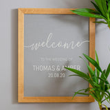 Personalised Welcome Sign - Stag Design