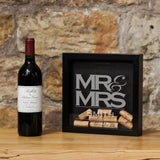 Mr & Mrs cork memory box - Stag Design
 - 3