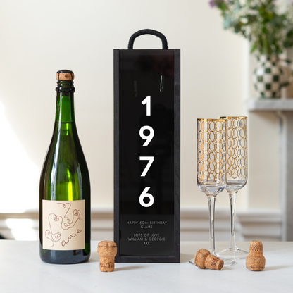 Amie Crémant Birthday Gift Box - Stag Design