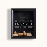 Personalised engagement cork frame