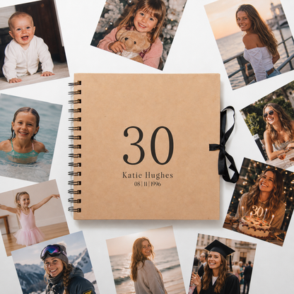Personalised Birthday Scrapbook
