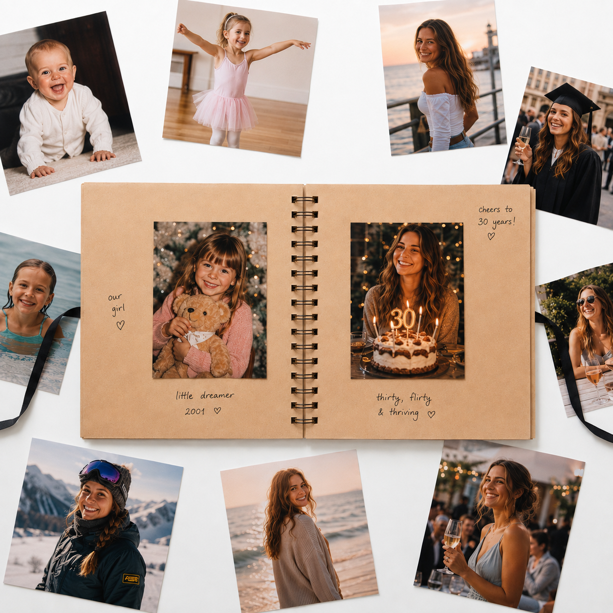 Personalised Birthday Scrapbook