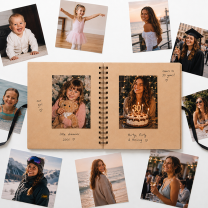 Personalised Birthday Scrapbook