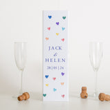 NEW! Personalised love heart bottle box