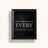 'Celebrating every moment with a pop' frame