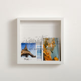 NEW! Adventure city skyline memory box frame