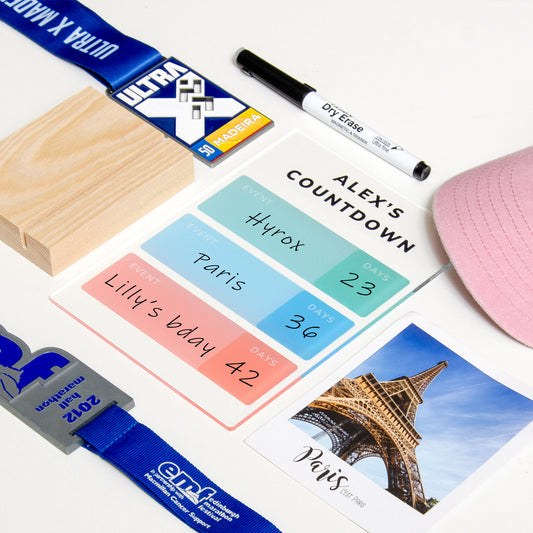 Personalised Countdown Sign