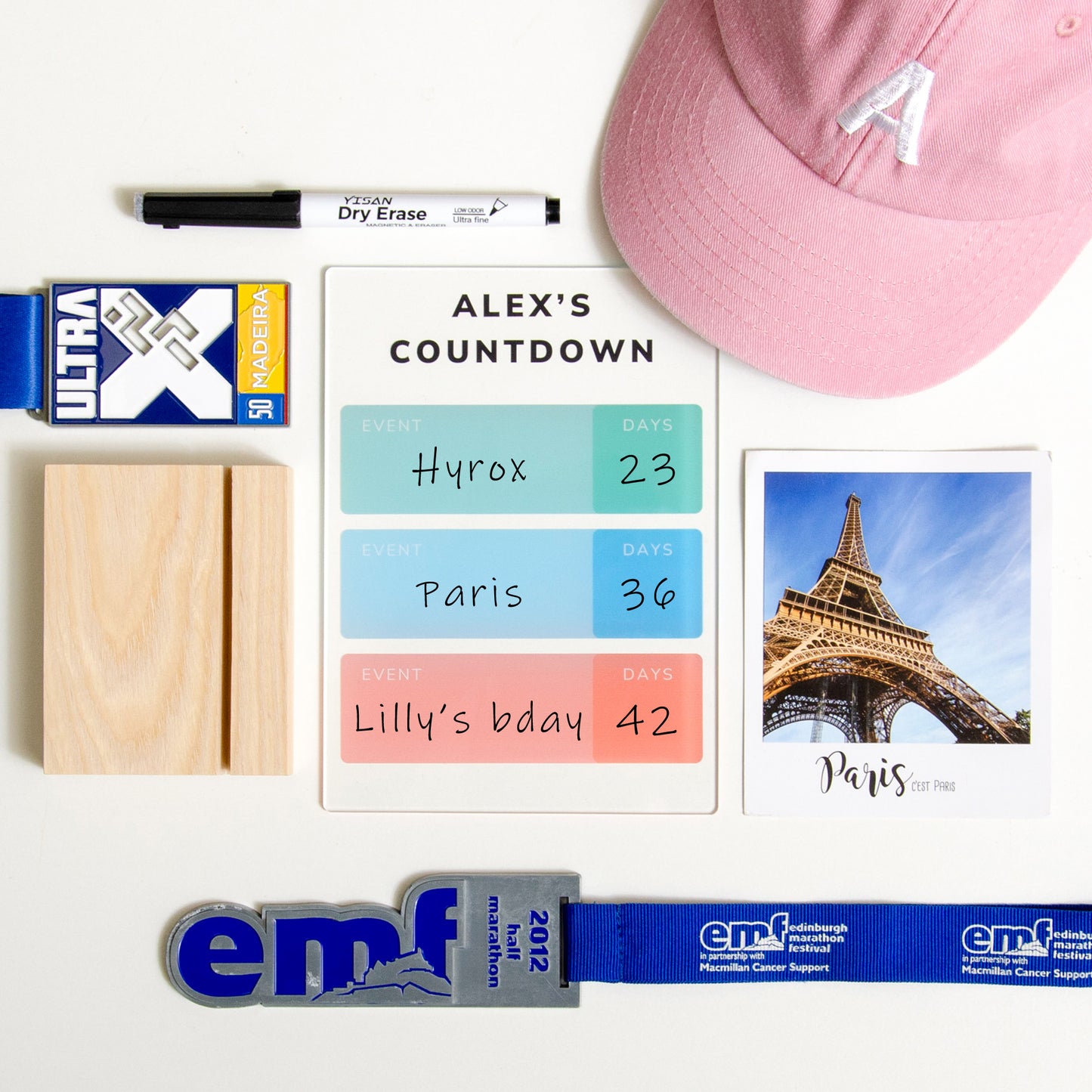 Personalised Countdown Sign