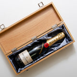 Personalised premium wedding bottle box