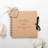 NEW! 'Our story so far' wedding scrapbook