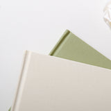 NEW! Personalised linen first names guest book
