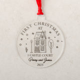 New home Christmas bauble decoration