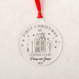 New home Christmas bauble decoration