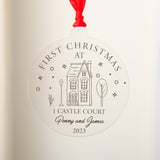 New home Christmas bauble decoration