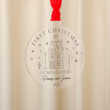 New home Christmas bauble decoration