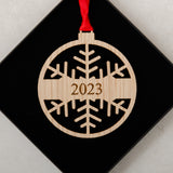 Christmas 2023 bauble decoration