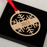Christmas 2023 bauble decoration
