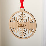 Christmas 2023 bauble decoration