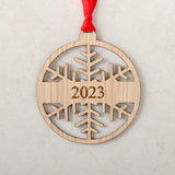 Christmas 2023 bauble decoration