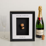 NEW! First toast cork saver memory box frame