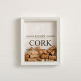 NEW! 'Every cork tells a story' frame