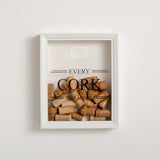 NEW! 'Every cork tells a story' frame