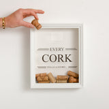 NEW! 'Every cork tells a story' frame