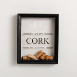 NEW! 'Every cork tells a story' frame