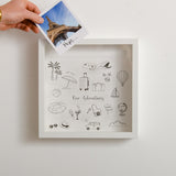 NEW! Adventure travel memory box frame