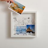 NEW! Adventure travel memory box frame